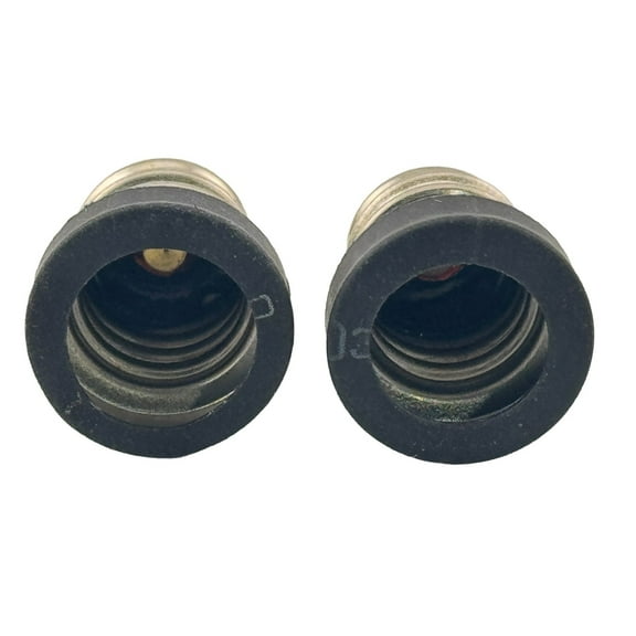 Rebaydo 2pcs E12 Male To E11 Female Adapter Converter