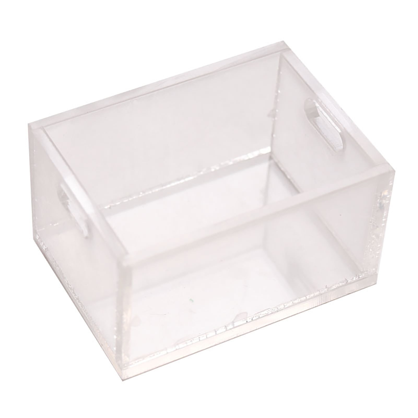 Homemaxs 12pcs Small Acrylic Box with Lid Candy Box Mini Box Storage Case Jewelry Container, Kids Unisex, Size: 6x6cm, Grey Type