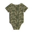 thumbnail image 2 of Daiia Green Snake Skin Printed Unisex-Baby Short Sleeve Onesies Bodysuits Baby Climbing Clothes Soft and Comfortable Romper with Expandable Shoulder Design-18 Months, 2 of 8