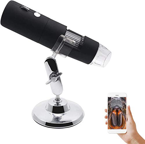 PC Android Smartphone Wireless Microscope USB Microscope 50X to 1000X 8 LED Light Microscope for iPhone