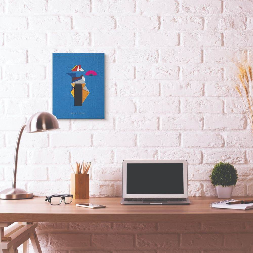 Stupell Industries Grace Jones Famous People Characters Fashion Design Canvas Wall Art by Fred Birchal