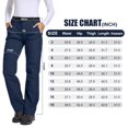 thumbnail image 2 of liyiyiyia Fleece Line Winter Pants for Women Outdoor Snow Ski Pants Windproof Hiking Insulated Softshell Pants Snowboard, 2 of 7