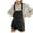 Black, variant on LOVZFMLL Women's Summer Casual Pocket Romper Long Playsuit Strap Button Jumpsuit White M