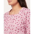 thumbnail image 5 of Moomaya Sleepwear, Printed Top & Shorts Lounge Set, 2 Piece Rayon Night Suit, 5 of 9