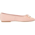 thumbnail image 6 of Steve Madden Blossoms Ballet Pink Slip On Pointed Toe Bow Detail Ballet Flats (Ballet Pink, 8), 6 of 9