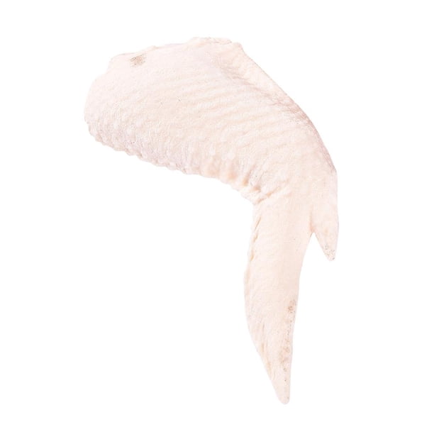 Dog Squeaky Chew Toy Simulación de ala de pollo para masticadores agresivos Blanco jinwen Juguetes divertidos para masticar