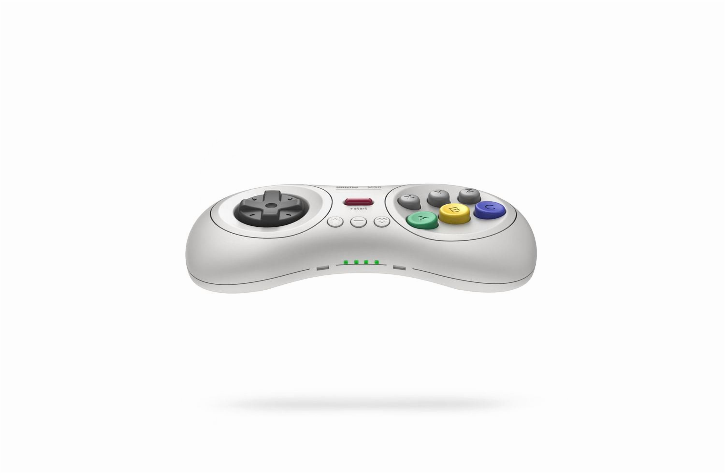 8BitDo M30 Bluetooth Gamepad - White