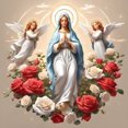 thumbnail image 1 of 5D DIY Taladro Virgen María Kit Del 30x30cm, 1 of 9