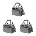 thumbnail image 3 of Transemion Convenient And Practical Thermal Bag Helper For Picnics Sturdy And Durable grey 3Set, 3 of 6
