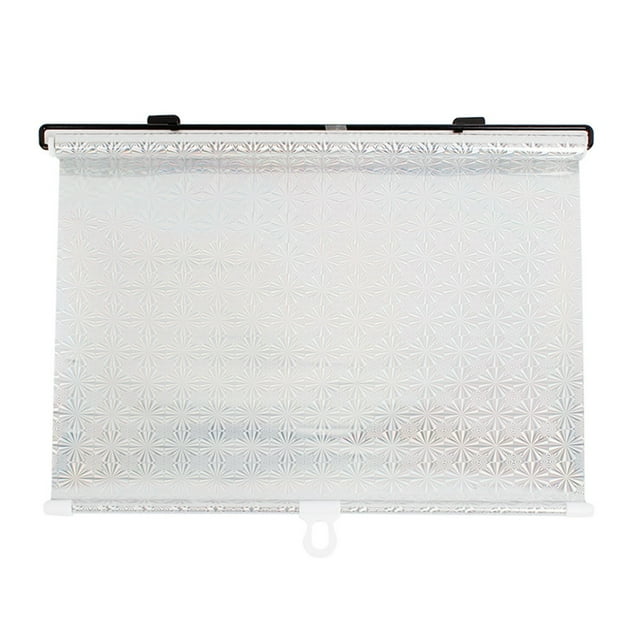 Unique Bargains Reflective Retractable Window Sun Shade Sunshield Roller Screen 125cm x 40cm