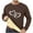Brown#2, variant on LEBONYARD Mens Tops Big and Tall,Mens Hoodies Pullover,Men's Fashion Casual Warm Thick Love Printed Leisure Color Easy Long Sleeve Round-Neck Loose Blouses Shirts Yellow XXL
