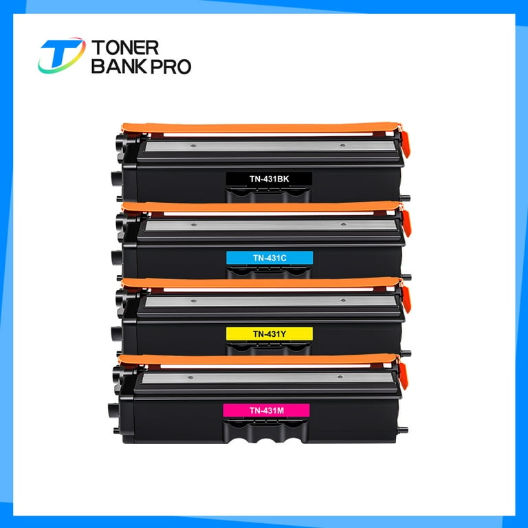 Brother TN431 3-Pack Standard-Yield Toner Cartridges Cyan/Magenta