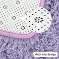 thumbnail image 5 of Homore Cute Fluffy Carpet Soft Washable Area Rugs for Kids Girls Bedroom/Nursery Room/ Living Room Decoration, 3' x 5' Light Purple, 5 of 10