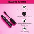 thumbnail image 3 of Nykaa Cosmetics Black Magic Waterproof Mascara, Extreme Black, 0.3 oz, 3 of 10