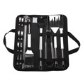 thumbnail image 1 of Outdoor Barbecue Tools Suit Portable Stainless Steel Forks, Shovels, Tongs,, 1 of 8