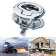thumbnail image 1 of BUYISI 1Pc/2Pcs/4Pcs Latch Buried Pull Rv Toolbox Flat Round Lock Attractive Flush Mount Styling, A Recessed Handle, and Concealed Moun, 1 of 5