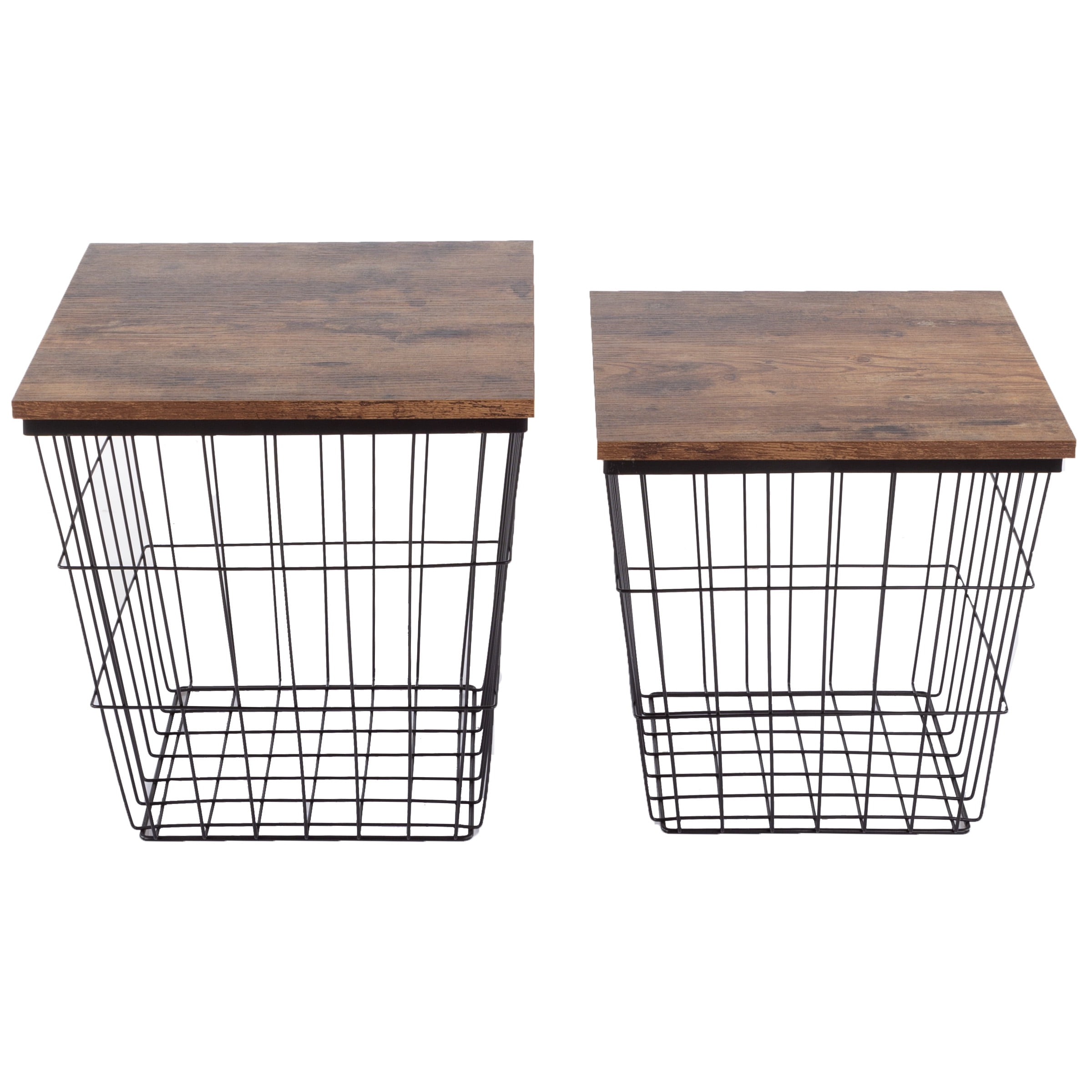 wire basket nesting tables