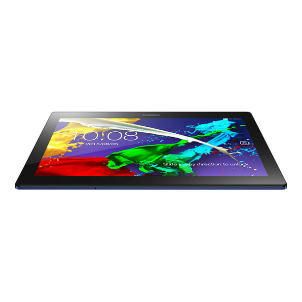 Lenovo TAB 2 A10-70F ZA00 - Tablette - Android 4.4 (kitkat) - 16 gb emmec - 10.1" ips (1920 x 1200) - fente pour microsd - Bleu Nuit