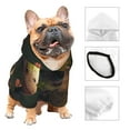 thumbnail image 3 of Haiem Cute Leaf Animal for Winter Dog Hoodie Sweatshirts with Pockets Warm Dog Clothes for Small Dogs Chihuahua-Small, 3 of 7
