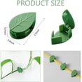 thumbnail image 2 of HUGFEGWE 40 Pcs Plant Climbing Wall Fixture Clips Self-Adhesive Hook Vines Traction Clips Invisible Holder Garden Green Leaf Simulation Self-Adhesive Hook Wire Fixing Supporting AZ824-10628, 2 of 6