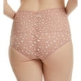 thumbnail image 2 of Hanky Panky Cross Dyed Leopard Retro V-Kini (7J2121),XL,Desert Rose/White, 2 of 5