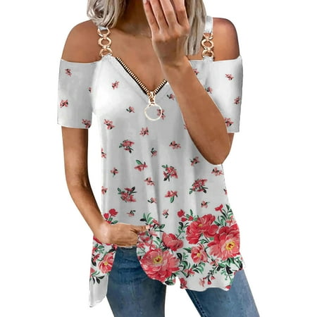 

Women Print Shirts Summer Short Sleeve Off Shoulder Tops Soft Shirt Women Long Sleeve Compression Women Long Sleeve Running Shirts under Scrub Women Long Sleeve Shirts Comfortable Workout Shirts Women