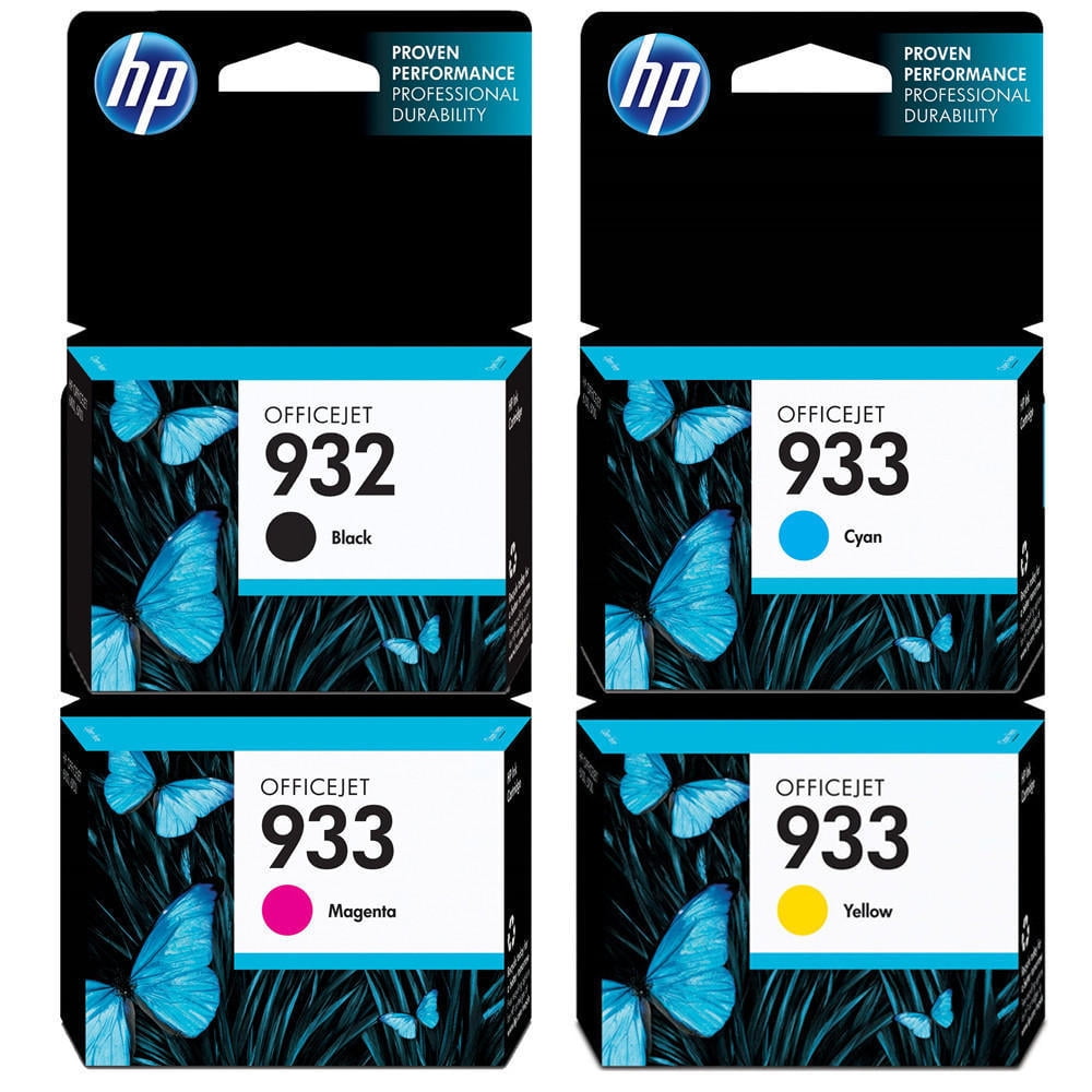 Hp 932933 4 Color Original Ink Cartridge Set 