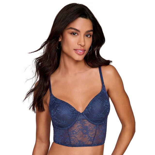Bra Discreción Ilusión 70123 azul 34B