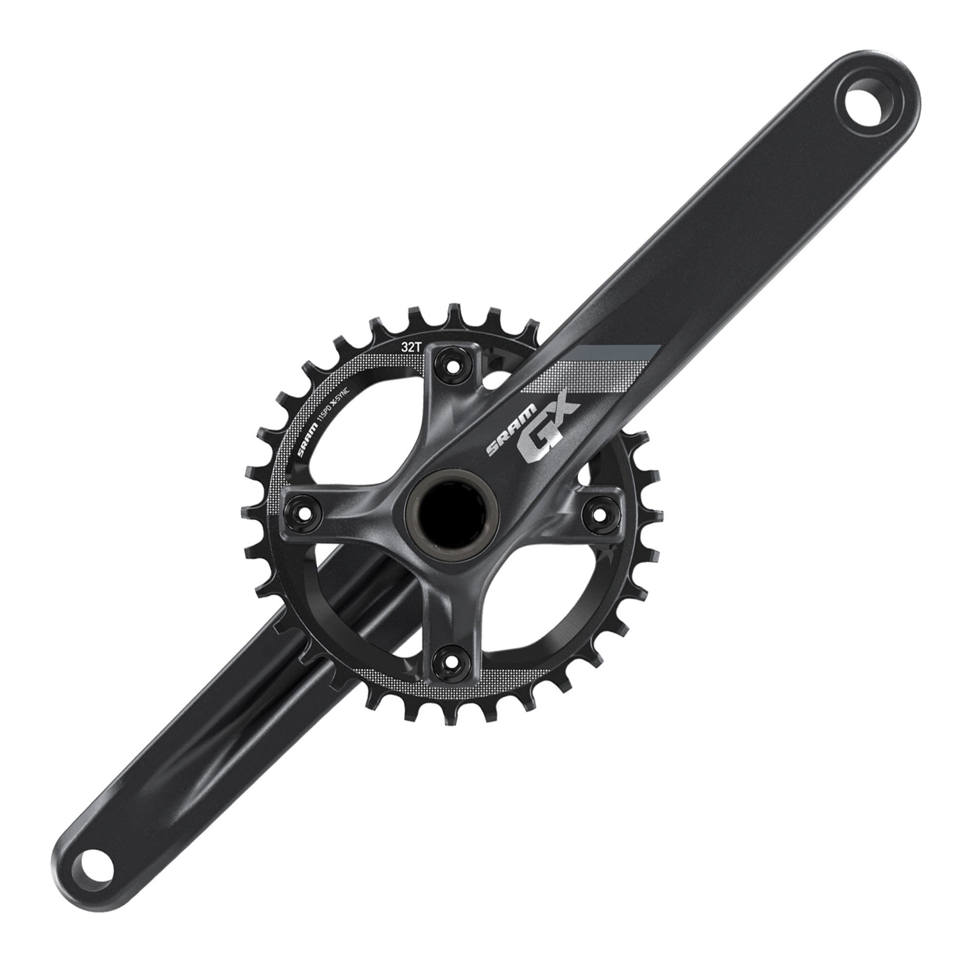Sram, GX 1000, Fatbike Crankset, 10/11 sp., 175mm, 30T, BCD: 94mm, GXP