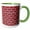 Green/White, variant on 3drose, Brick Wall, 15oz Mug