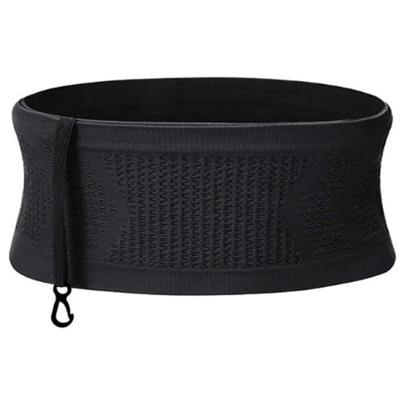 HJQEQVD Multifunctional Knit Breathable Concealed Waist Bag Large Capacity Adjustable Running Belt Moistures Wicking Storage Belt Pack for Fitness and Running Fanny for Outdoor