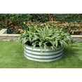 thumbnail image 1 of LuxenHome 36in Galvanized Round Raised Garden Bed, 1 of 1