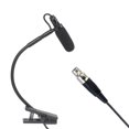 thumbnail image 4 of Bunblic Clip on Instrumental Condenser Microphone Flexible Professional Gooseneck Mic for Stage Performance Musical Accessories L5, 4 of 8
