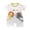 a41-White, variant on KPOPLK Baby Boys Romper Pajama Clothes Animal Print Newborn Infant Short Sleeve PJM Sleepwear Bodysuit Size 6-9 Months,Light Blue