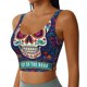 thumbnail image 2 of Balery Dead Day Party Sujetadores deportivos con espalda cruzada para mujer, acolchados, sin costuras, de alto impacto, ideales para yoga, gimnasio, entrenamiento y fitness.-Small, 2 of 8