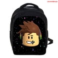 thumbnail image 3 of Roblox-Bolso de hombro con estampado Digital 3D para estudiantes, mochila a todo Color de 13 pulgadas, con cremallera, gran capacidad, 3 of 4