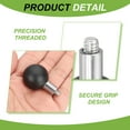 thumbnail image 3 of Uxcell Ball Mount Base Ball Adapter Bolt Stainless Steel for Action Camera Camcorder Compatible 1" x 1/4", 3 of 7