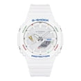 thumbnail image 1 of Casio G-Shock Analogique Numérique Bracelet en Résine Cadran Blanc Tough Solar GA-B2100FC-7A 200 m Montre pour Homme, 1 of 1