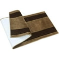 thumbnail image 3 of Custom Size Runner Rug Cappuccino Beige Color Greek Key Meander Design Cut to Size Rug Runner 30 Inch Wide and Pick Your Own Length By Feet, 3 of 6