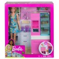 thumbnail image 7 of Barbie Estate Doll & Furniture Set, Refrigerator W Ith W Orking W Ater Dispenser, 7 of 7