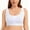 White, variant on Mastectomy Recovery Bra - Easy-On Velcro Front Closure