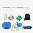 thumbnail image 6 of KFFKFF Zip Line Combo, 52 ft Length for Both Kids and Adults, Supports Up to 500 lb, Fast Install for Outdoor Backyard Fun, Includes Nylon Harness, Comfy Seat, and Grip Handle, 6 of 9