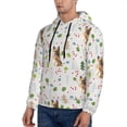 thumbnail image 2 of Hoodies for Men - German Shepherd Dog No.1016 Long Sleeve Comfrt Men'S Fashion Hoodies & Sweatshirts, Sweatshirts for Men Hoodies Pullover Clothing Clothes with Pouch, 2 of 7