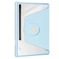 thumbnail image 1 of 360° Rotation Case For Samsung Tab S6 Lite A8 A9+ S7 S8 S9 FE 11‘’ S7 FE S8 S9 Plus S9 FE +12.4 Stand Tablet Cover With Pen Slot Blue S6 Lite 10.4inch, 1 of 6