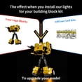 thumbnail image 2 of Kyglaring LED Lighting Kit, Compatible with Lego 10338 Bumblebee Robot Model (Not Included), 2 of 7