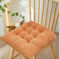 thumbnail image 4 of Byujiro Thickened Velvet Cushion Chair Cushion Sofa Floating Window Tatami Cushion Car Seat Cushion Kneeling Futon Cushion Washable Size 17.72x17.72 Inches, 4 of 6