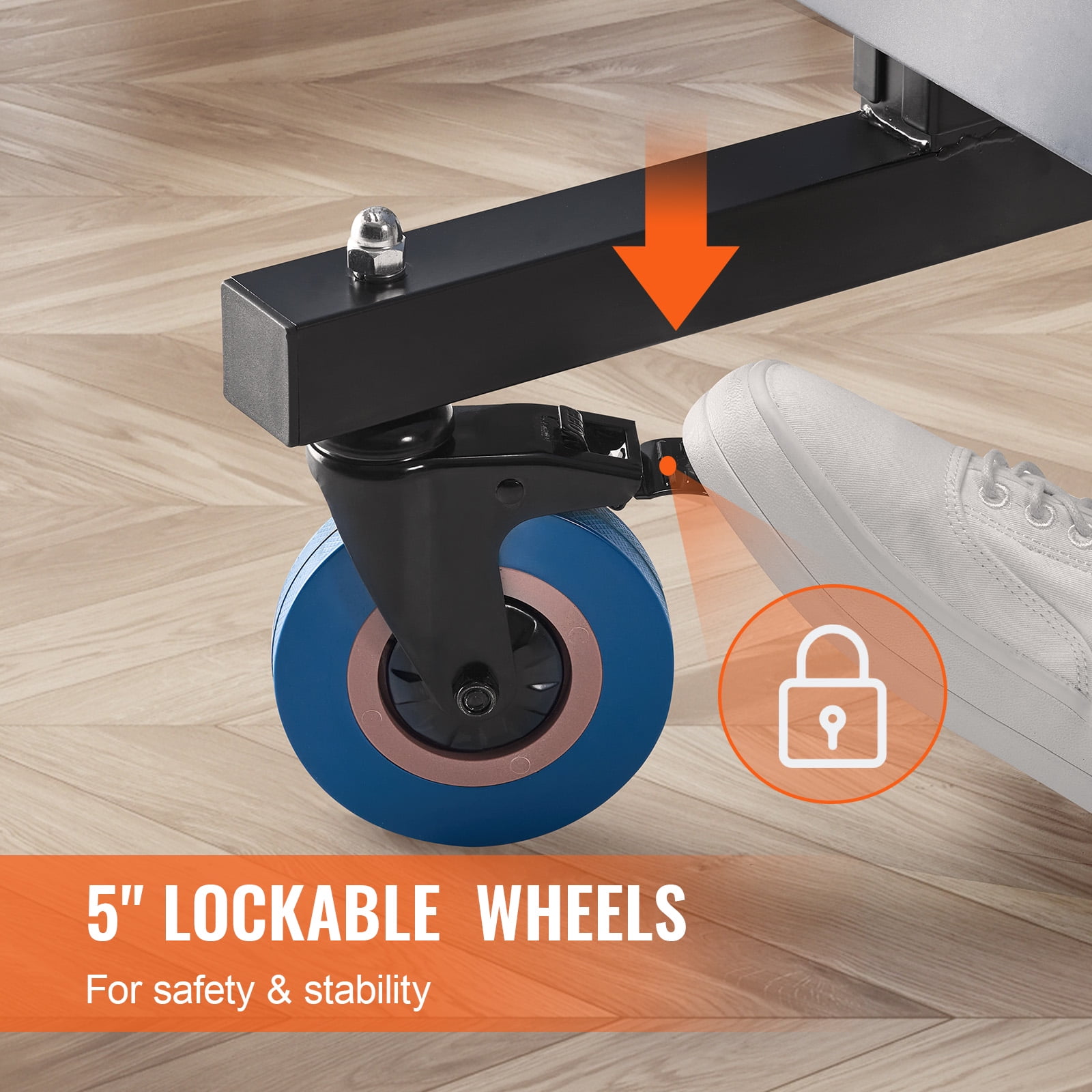 VEVOR Ping Pong Table,Professional Table Tennis Game, Indoor MDF Portable Table Tennis Table, Foldable Ping Pong Table with Quick Clamp Net and Lockable Wheel,10 Minute Easy Assembly,25mm Tabletops
