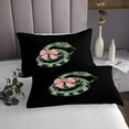 thumbnail image 3 of Erosebridal Jungle Snake Coverlet Set Twin, Princess Bow-tie Bedding Set, Animal Room Decor 2pcs, 3 of 5