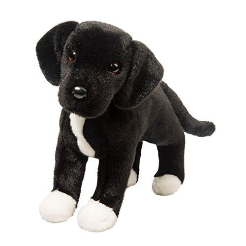 white pitbull stuffed animal
