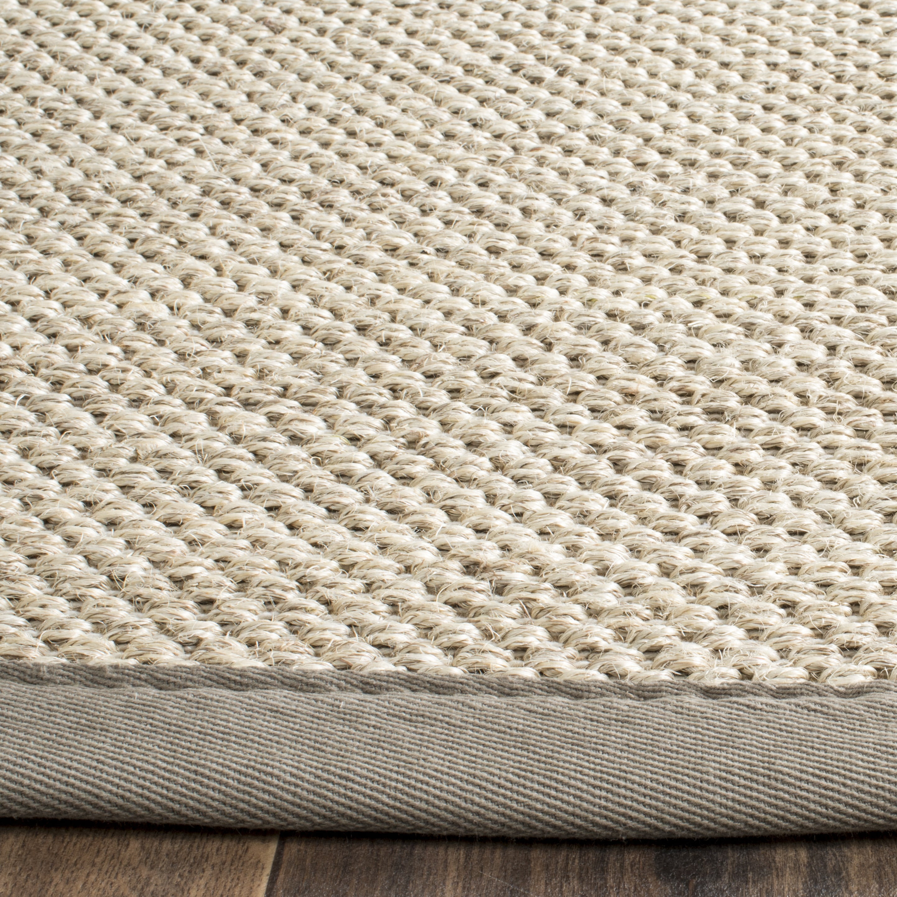 Safavieh Natural Fiber Kentigern Solid Area Rug, Marble/Khaki, 11' x 15'